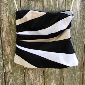 WHBM strapless top